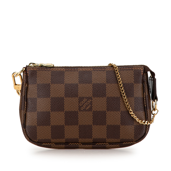 Louis Vuitton Handbags - Pre-Loved Louis Vuitton Damier Ebene Mini Pochette Accessoires